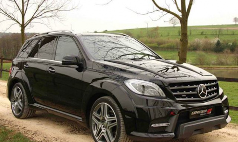 Mercedes ML63 Widebody R от тюнинг-ателье Expression Motorsport